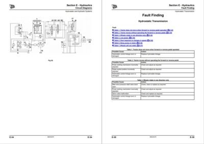 JCB 323, 327 HST Tractor Service Repair Manual - Image 4