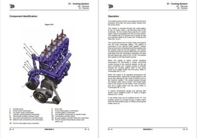 JCB T2 T3 Elec Engine 6 Cyl Service Repair Manual - Image 4