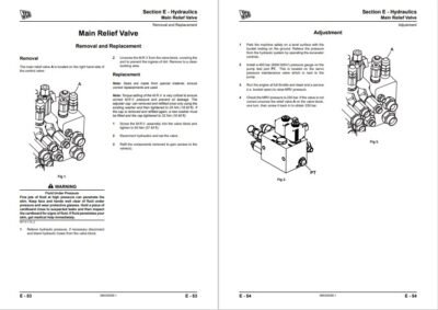 JCB 8056 Mini Crawler Excavator Service Repair Manual - Image 4