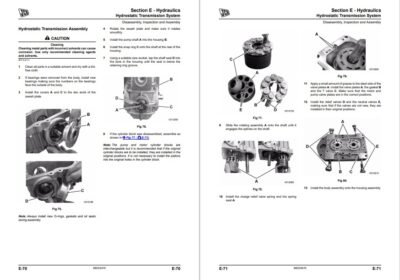 JCB 323, 327 HST Tractor Service Repair Manual - Image 5