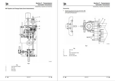 JCB 323, 327 HST Tractor Service Repair Manual - Image 6