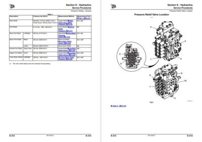 JCB JS 370 Excavator Service Repair Manual - Image 6