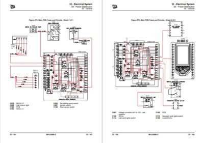 JCB JS145W, JS160W, JS175W Excavator Service Repair Manual - Image 7