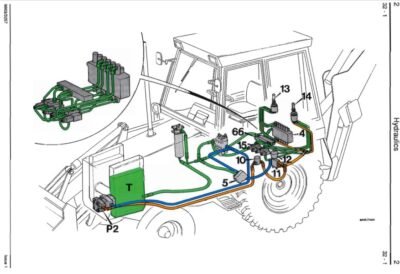 JCB 214, 3CX, 1400B 3C Backhoe Loader  Service Repair Manual - Image 7