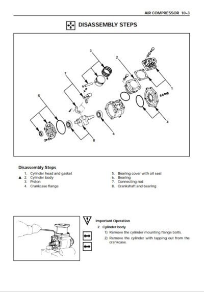 Isuzu AA-4BG1T AA-6BG1 BB-4BG1T BB-6BG1T  Industrial Engines Workshop Manual - Image 5