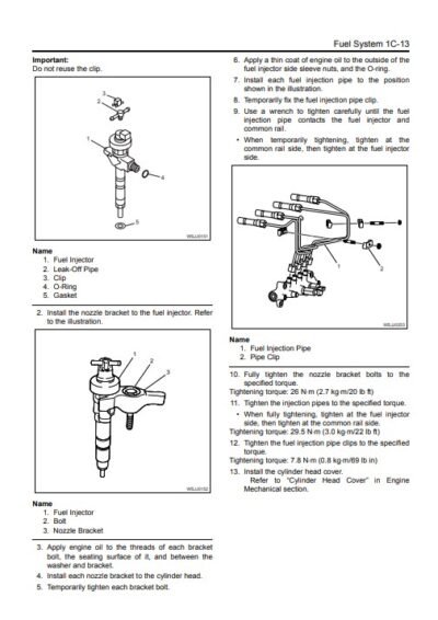 Isuzu A1-4JJ1 Industrial Engine Workshop Manual - Image 3