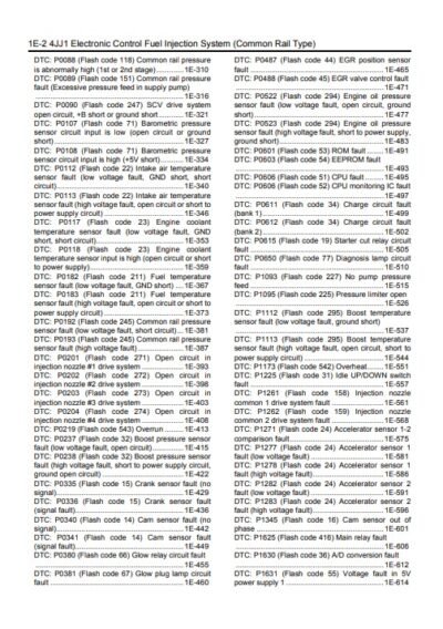 Isuzu 4JJ1 Common Rail Engine Troubleshooting Manual - Image 6