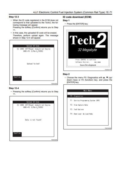 Isuzu 4JJ1 Common Rail Engine Troubleshooting Manual - Image 2