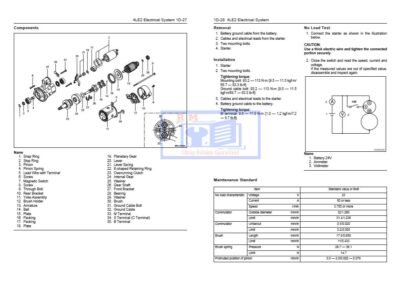 Isuzu 4LE2 service manual