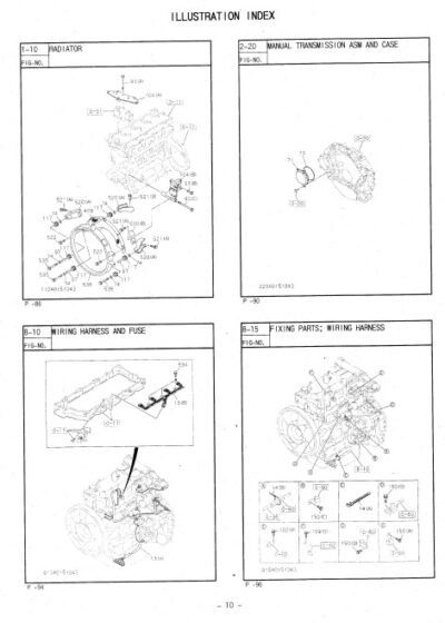 Isuzu 4HK1 Engine Parts Catalog - Image 4