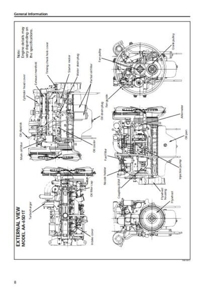 isuzu 6sd1t engine manual