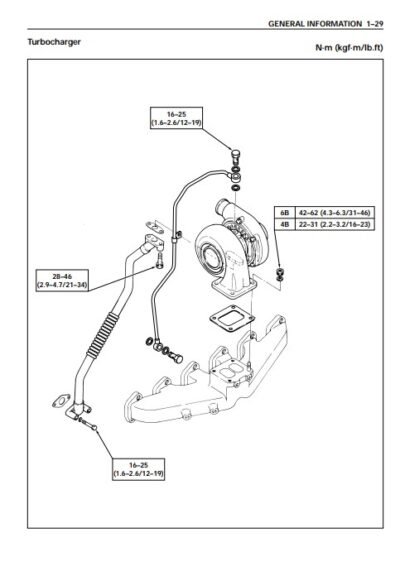 Isuzu AA-4BG1T AA-6BG1 BB-4BG1T BB-6BG1T  Industrial Engines Workshop Manual - Image 4