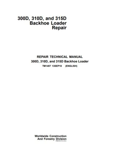 John Deere 300D pdf manual
