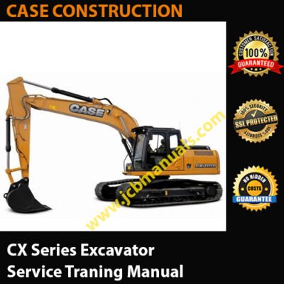 Case CX Series Excavator Service Traning Manual