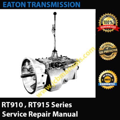 Eaton Fuller RT910 RT915 TRSM0502 Service Repair Manual