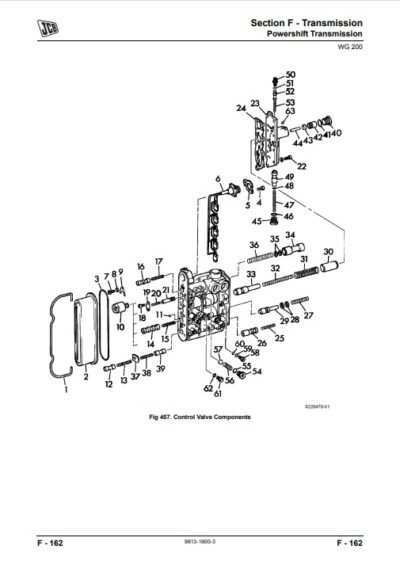 JCB 427, 437 and 457 Wheel Loaders Service Repair Manual - Image 6