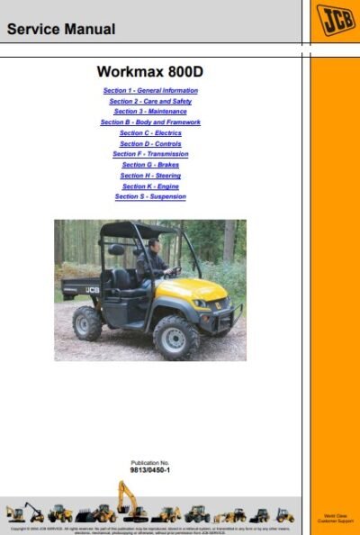 jcb workmax 800d parts manual