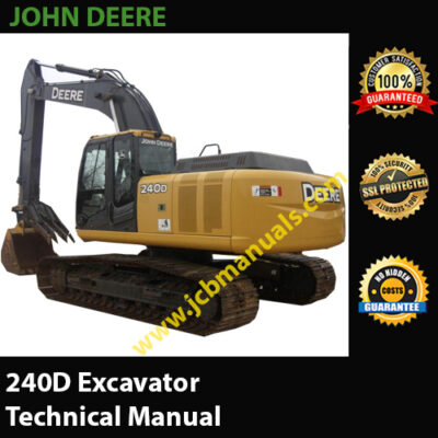 John Deere 240D Excavator Technical Manual