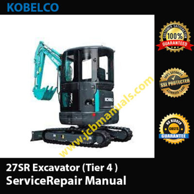 Kobelco 27SR Excavator (Tier 4 ) Service Repair Manual