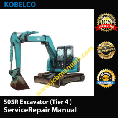 Kobelco 50SR Excavator (Tier 4 ) Service Repair Manual