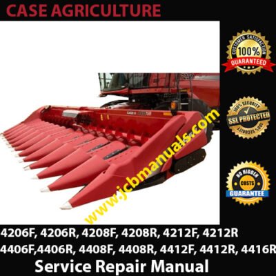 Case IH Tractor 4206F, 4206R, 4208F, 4208R, 4212F, 4212R, 4406F,4406R, 4408F, 4408R, 4412F, 4412R, 4416R Service Repair Manual