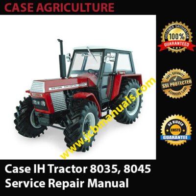 Case IH Tractor 8035, 8045 Series Service Repair Manual