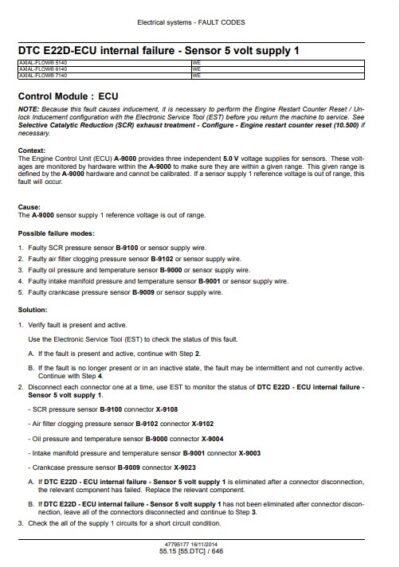 Case Axial Flow 5140, Axial Flow 6140, Axial Flow 7140 Service Repair Manual - Image 4