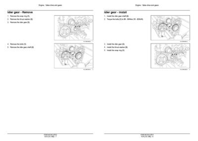 Case IH Tractor 8035, 8045 Series Service Repair Manual - Image 4