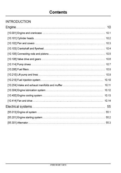 Case IH Tractor 8035, 8045 Series Service Repair Manual - Image 3