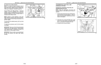 Case IH Tractor DX21 DX24 Compact Operators Manual - Image 3