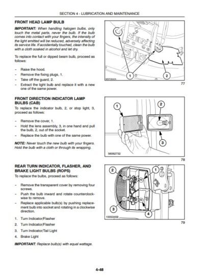 Case Tractor JX1060C JX1070C JX1075C Operators Manual - Image 3