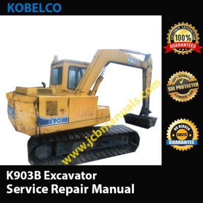 Kobelco K903B Excavator Service Repair Manual