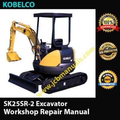 Kobelco SK25SR-2 Excavator Workshop Repair Manual