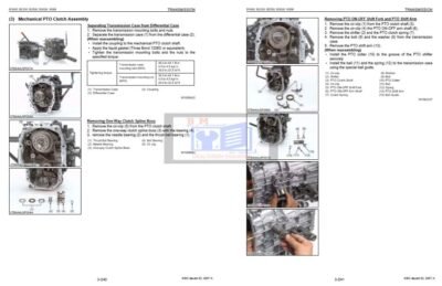 Kubota B1820 Tractor workshop Manual