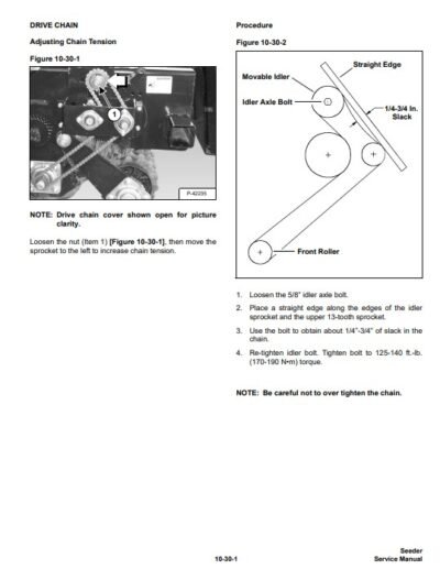 Bobcat Seeder 72 Inch Service Repair Manual - Image 4