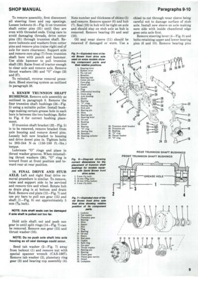 Case david brown 1190-1194-1290-1294-1390-1394-1490-1494-1594-1690 Tractor Shop Manual - Image 3