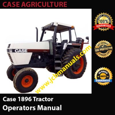 Case 1896 Tractor Operators Manual