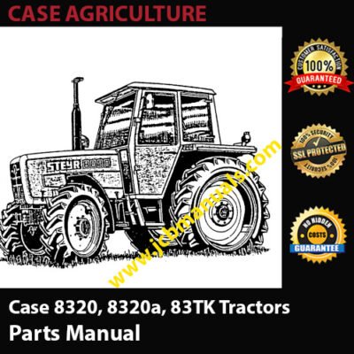 Case Steyr 8080, 8080a, 8090, 8090a Tractors Parts Manual