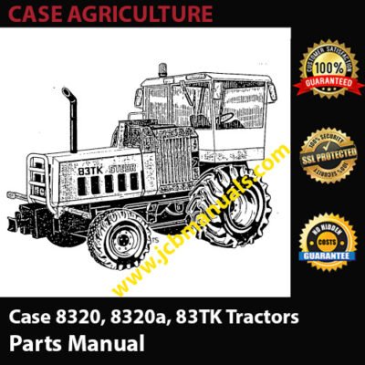 Case Steyr 8320, 8320a, 83TK Tractors Parts Manual