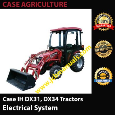 Case IH DX31, DX34 Tractors Electrical System