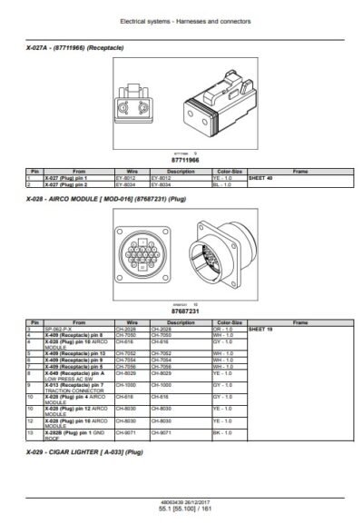 Case IH Tractor A8800 MR Sugar Cane Harvester Service Manual - Image 2