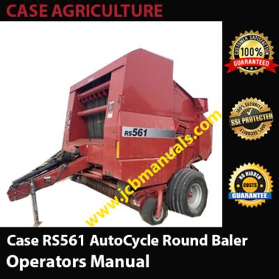Case RS561 AutoCycle Round Baler Operators Manual