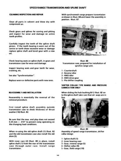 Case 956 , 1056 , 956XL , 1056XL Tractor Workshop Manual - Image 5