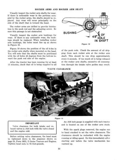 Case D Series Tractor Engine Service Manual - Image 4