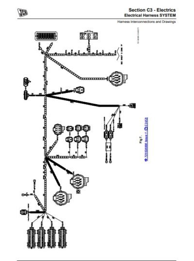 jcb electrical diagram