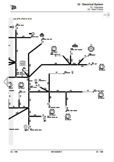 JCB JS140, JCB JS200, JCB JS205, JCB JS215 Excavator Service Repair Manual - Image 3