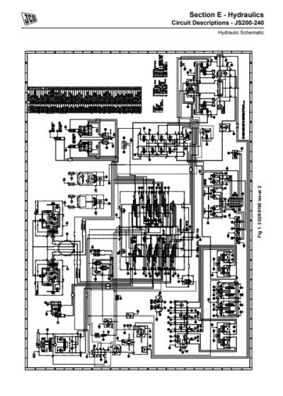 jcb js330 diagram