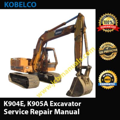 Kobelco K904E, K905A Excavator Service Repair Manual