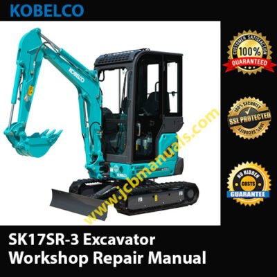 Kobelco SK17SR-3 Excavator Workshop Repair Manual