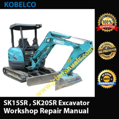 Kobelco SK15SR , SK20SR Excavator Workshop Repair Manual